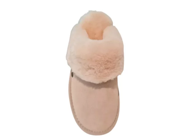Warmbat Warmbat - Flurry Witte Open Dames Pantoffels