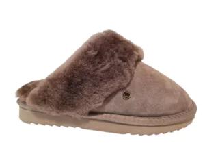 Warmbat Warmbat Flurry Beige Open Dames Pantoffels