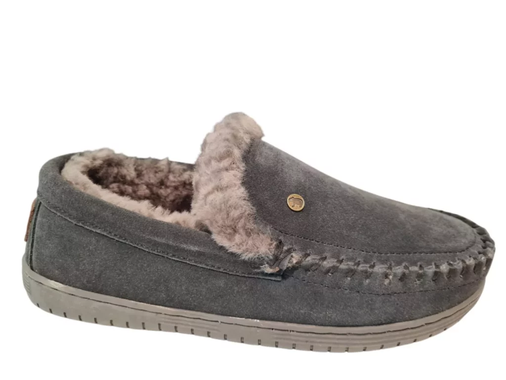 Warmbat Warmbat Grizzly Men Suede Charcoal