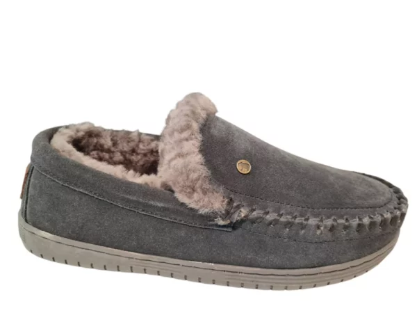 Warmbat Warmbat Grizzly Men Suede Charcoal