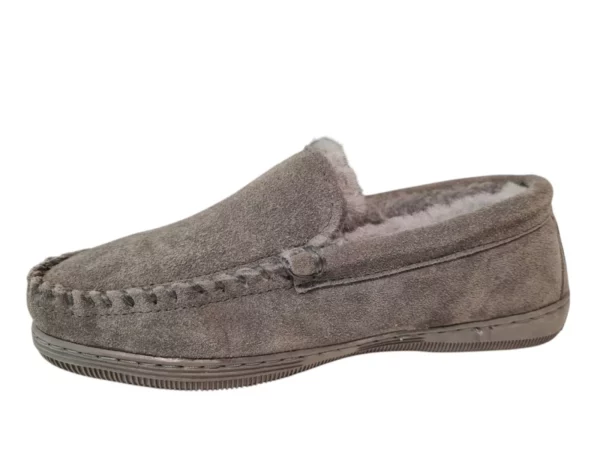 Warmbat Warmbat - Grizzly Men Suede DK Grey