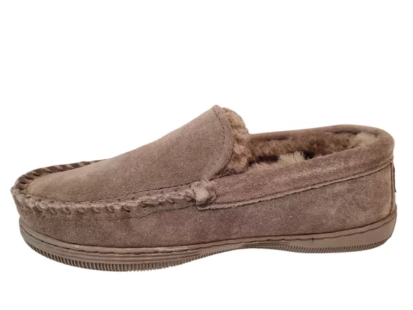 Warmbat Warmbat - Grizzly Men Suede Pebble