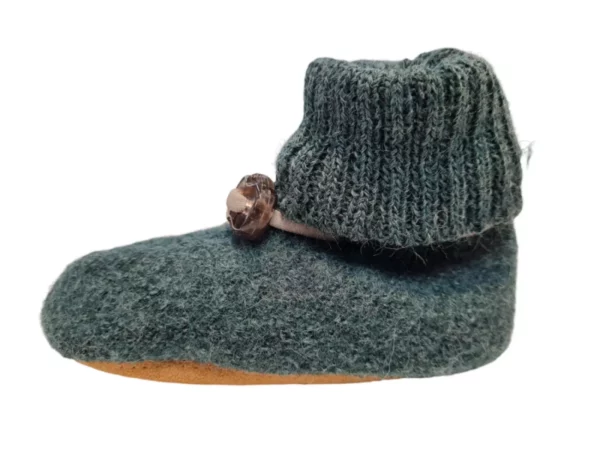 Bergstein Bergstein BN Cozy Baby Seagreen 60 Unisex Sloffen