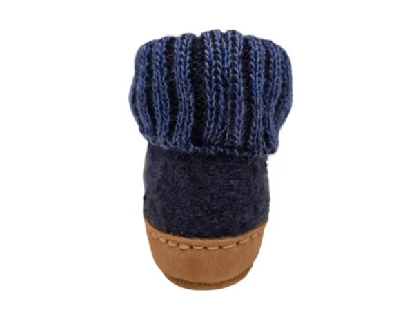 Bergstein Bergstein BN Cozy Lux Dark Blue 21 Kinder Sloffen