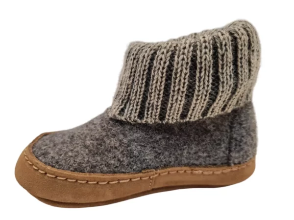Bergstein Bergstein BN Cozy Lux Grey 03 Unisex sloffen