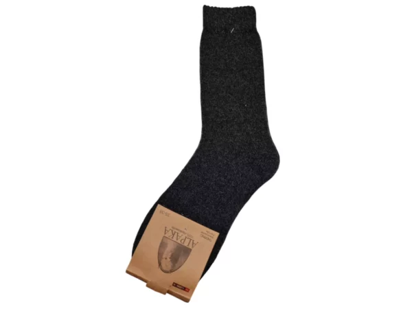 Figuretta Dames Alpaca Wollen Sokken Dik Roze Zwart Blauw