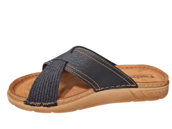 Fischer Fischer Zwarte Heren Slippers