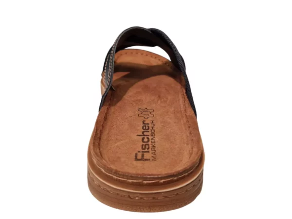 Fischer Fischer Zwarte Heren Slippers