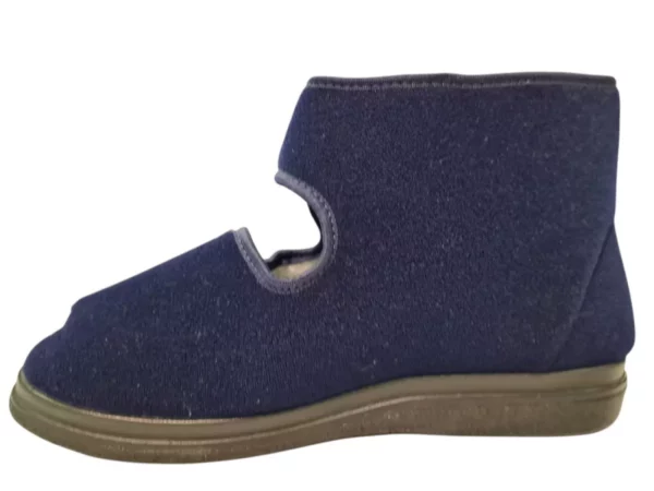 Fischer Fischer Unisex Hoge Blauwe Verbandpantoffels