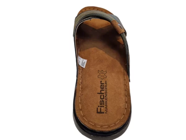 Fischer Fischer 546813 408 Heren Slippers Instapslippers Groen