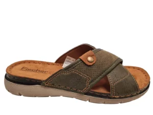Fischer Fischer 546813 408 Heren Slippers Instapslippers Groen