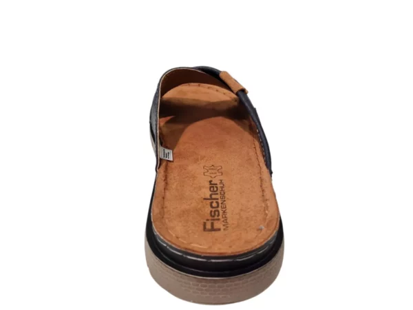 Fischer Fischer Blauwe Heren Slippers Slides