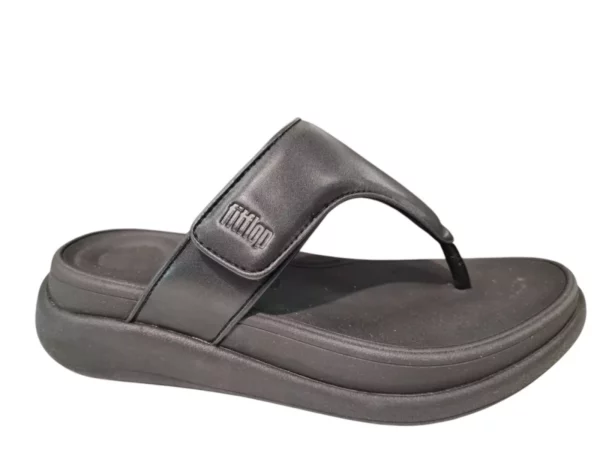 Fit Flop Fit Flop F-Mode Zwarte Teenslippers Dames