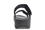 Fit Flop Fit Flop Lulu Leren Zwarte Dames Slippers