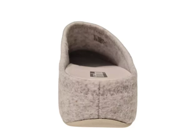 Fit Flop Fit Flop - Mule / Clog tiptoe grey Dames Open Pantoffel Verhoogde Zool Grijs