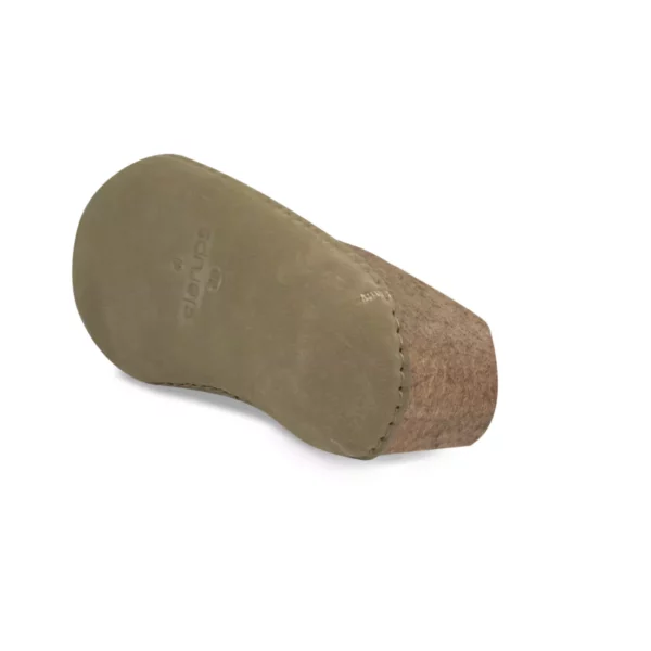 Glerups Glerups Lage Wollen Sloffen Leren Zool Sand