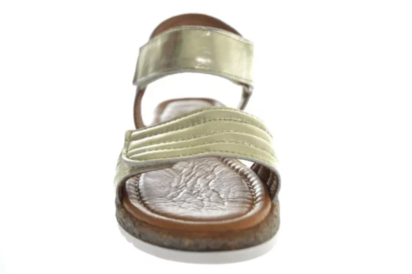 Jochie Jochie JF-23724 gold 960 Gouden Meisjes Sandalen Met Klittenbandsluiting
