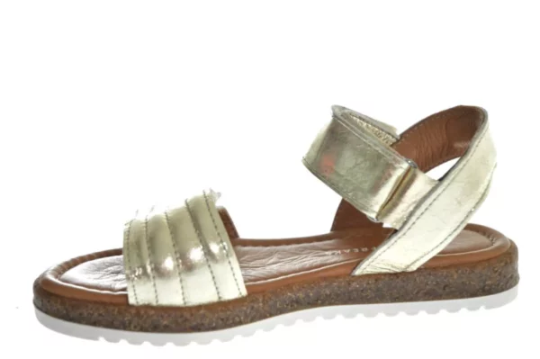 Jochie Jochie JF-23724 gold 960 Gouden Meisjes Sandalen Met Klittenbandsluiting