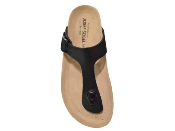 Josef Seibel Josef Seibel Hermine 02 zwarte Dames Teenslippers