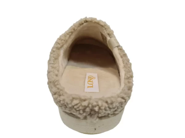 Longo Longo Beige Open Dames Pantoffels