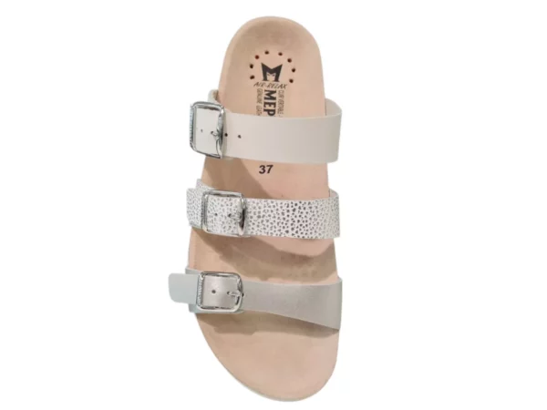 Mephisto Mephisto Hyacinta Zilveren Dames Slippers