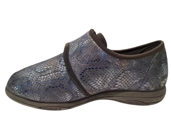 Q Fit Q Fit Geneve 2 Blauwe Verbandpantoffels Dames