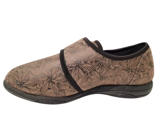 Q Fit Q Fit Geneve 2 Taupe Dames Verbandpantoffels