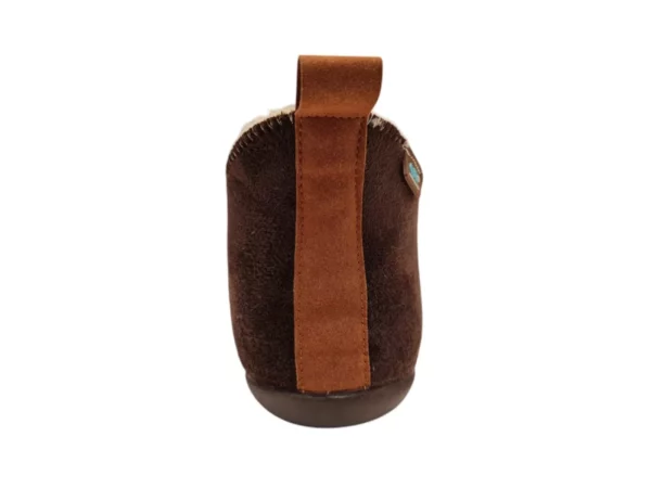Q Fit Q Fit Madrid Suede Mocca Dames Pantoffels Gesloten