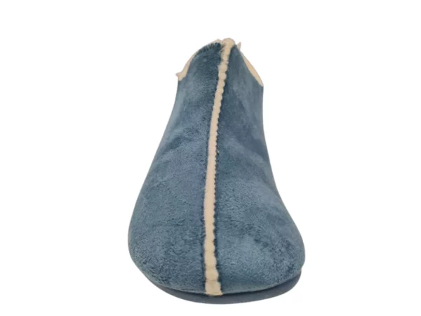 Q Fit Q Fit Madrid Suede Turquoise Dames Gesloten Pantoffels