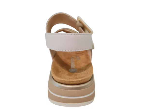 Remonte Remonte Witte Leren Dames Sandalen