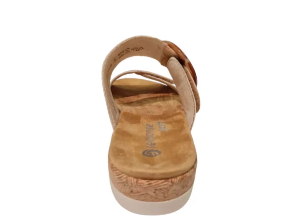 Remonte Remonte Witte Leren Dames Slippers