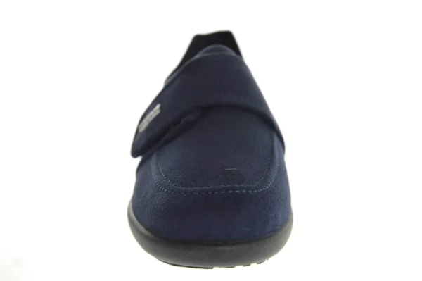 Rohde Rohde Gesloten Blauwe Dames Pantoffels met Klittenbandsluiting