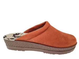 Rohde Rohde Bruine Dames Pantoffel Open Hiel