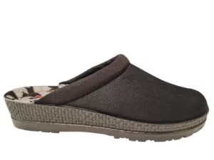 Rohde Rohde Zwarte Dames Pantoffel Open Hiel