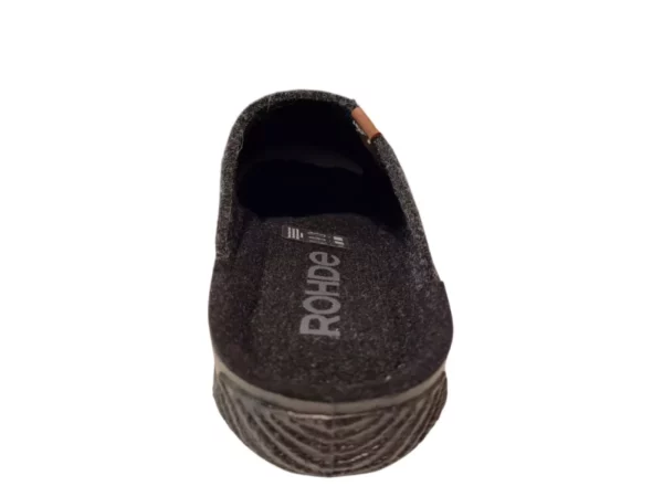 Rohde Rohde Grijze Heren Pantoffels Instap Pantoffels