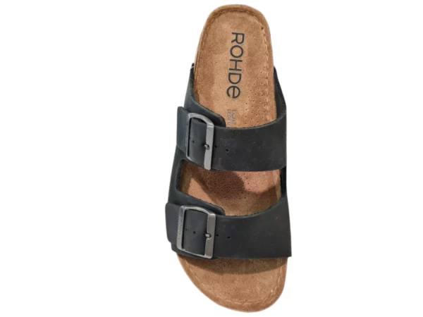 Rohde Rohde Leren Heren Slippers Slides