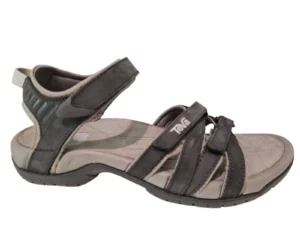 Teva Teva W Tirra Leather Black Dames Sandalen Zwart
