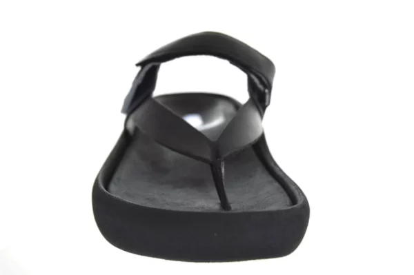 Wolky Wolky - 0082131 002 Dames Slippers Teenslippers Voorgevormd Voetbed Klittenbandsluiting Zwart