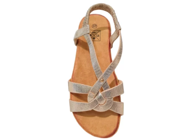 Bridge Bridge Gouden Dames Sandalen