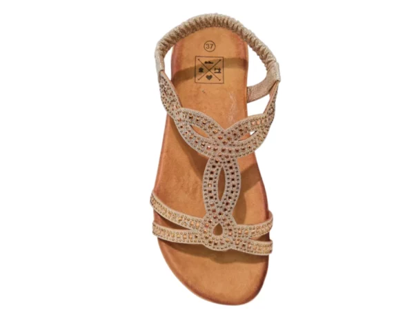 Bridge Bridge Gouden Dames Sandalen