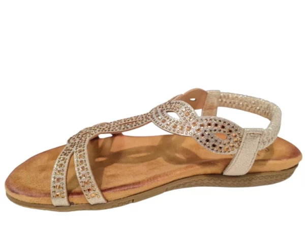 Bridge Bridge Gouden Dames Sandalen