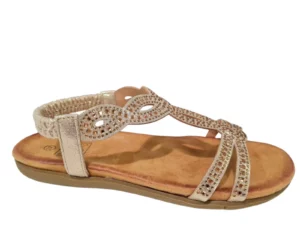 Bridge Bridge Gouden Dames Sandalen