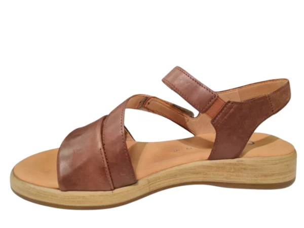 Gabor Gabor Bruine Leren Dames Sandalen