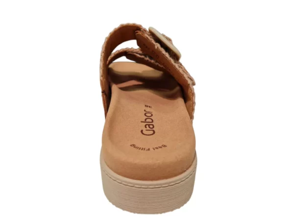 Gabor Gabor Bruine Suede Dames Slippers