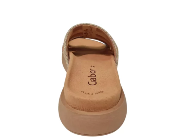 Gabor Gabor Goud met Brons Dames Slippers