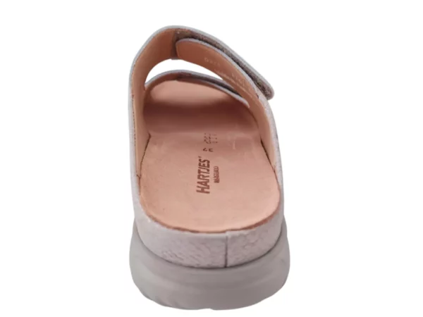 Hartjes Hartjes Gouden Leren Dames Slippers