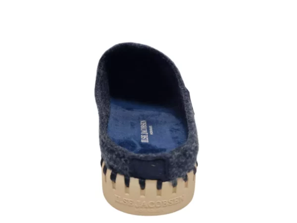 Ilse Jacobsen Ilse Jacobsen Tulip 3090 Dark Indigo Blauwe Dames Instap Pantoffels