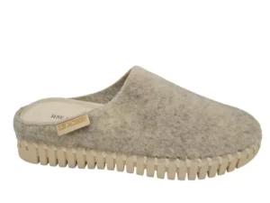 Ilse Jacobsen Ilse Jacobsen Tulip 3090 Pumice Stone 021 Witte Dames Instap Pantoffels