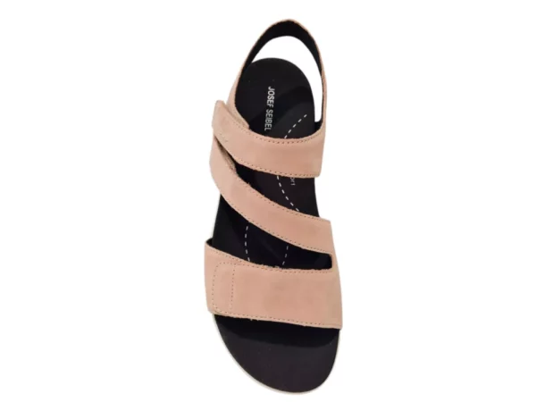 Josef Seibel Josef Seibel Estelle Nubuck Beige Dames Sandalen