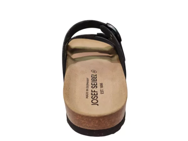 Josef Seibel Josef Seibel Josef Zwarte Nubuck Heren Slippers